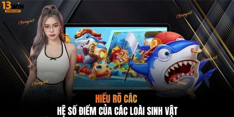 Hiểu rõ các hệ số điểm của các loài sinh vật